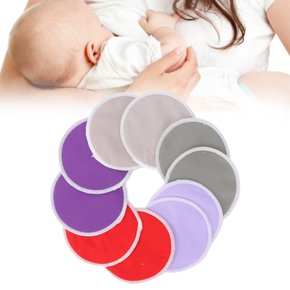 10pcs Breastfeeding Pads Washable Fiber Nipple Nursing Breast Pads for Maternity