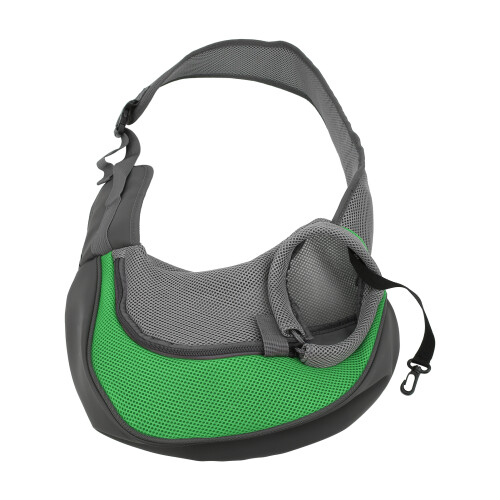 Sac messager portable pour animaux de compagnie de taille L avec filet 1