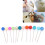 6 Bayberry + 6 spille con strass colorate, un set 15