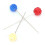 6 Bayberry + 6 spille con strass colorate, un set 3