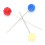 6 Bayberry + 6 spille con strass colorate, un set 10
