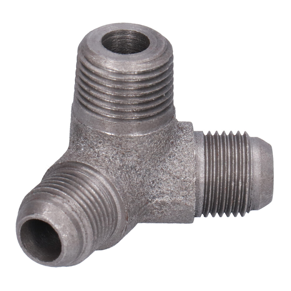 5Pcs Pipe Fittings 65 Oblique 3ÂWay Malleable Cast Iron Tube Pneumatic Connector For Diy Project Industrial Decor 7621322485424