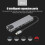 Dock USB-C 6-in-1: USB 3.0, HDMI 4K, PD 87W 5