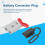 2 ensembles de connecteurs de batterie 50 A 12-36 V DC gris 11