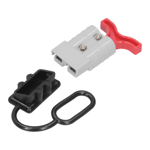 2 ensembles de connecteurs de batterie 50 A 12-36 V DC gris