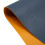 Set de table réversible 80x40 cm bleu et jaune tapis de souris 5