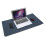 Set de table réversible 80x40 cm bleu et jaune tapis de souris 16