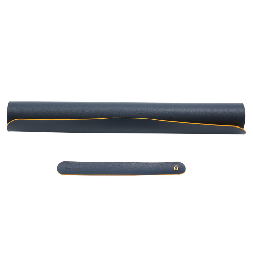 Set de table réversible 80x40 cm bleu et jaune tapis de souris