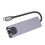 Dock USB-C 5-en-1, PD 87 W, 4K HDMI, argent 7