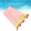 Set di 20 spazzole per capelli in nylon rosa, 5 forme 13