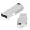 Clé USB 2.0 en métal compacte 8 Go argent 7