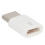 Micro-zu-Type-C Adapter 2er-Pack Robustes Plastik Schnelle Datenübertragung & Ladeumwandlung 3