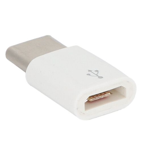 Micro-zu-Type-C Adapter 2er-Pack Robustes Plastik Schnelle Datenübertragung & Ladeumwandlung 2