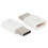 Micro-zu-Type-C Adapter 2er-Pack Robustes Plastik Schnelle Datenübertragung & Ladeumwandlung 1