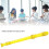 Clarinette à 8 trous en ABS transparent jaune portable 11