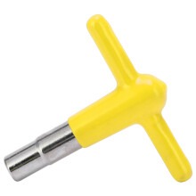 Drum T Shaped Wrench Tuning Key Silicone Handle Music Instrument Accessories DT‑08Yellow