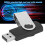 Candy Black Clé USB rotative de 4 Go 7