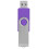 Clé USB portable rotative de 2 Go couleur violet candy 5