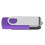 Clé USB portable rotative de 2 Go couleur violet candy 6
