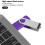 Clé USB portable rotative de 32 Go, couleur Candy Purple 6
