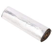 Tampon pare-chaleur universel, épaisseur 0,2 po, 1,6 x 6,6 pi, argent