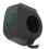 Bouton d'interrupteur de guidon vert 22 mm étanche 15