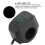 Bouton d'interrupteur de guidon vert 22 mm étanche 11