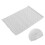 0.5x0.8m blanc Tapis d'insonorisation automobile 15mm PP+PET 16