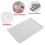 0.5x0.8m blanc Tapis d'insonorisation automobile 15mm PP+PET 4