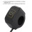 Interrupteur universel de guidon jaune 22 mm/0,9 po 12