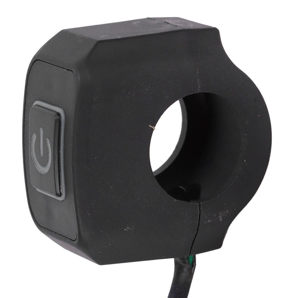 22Mm Motorcycle Handlebar Switch Control Button Waterproof Universal For Headlightwhite 7891322488668