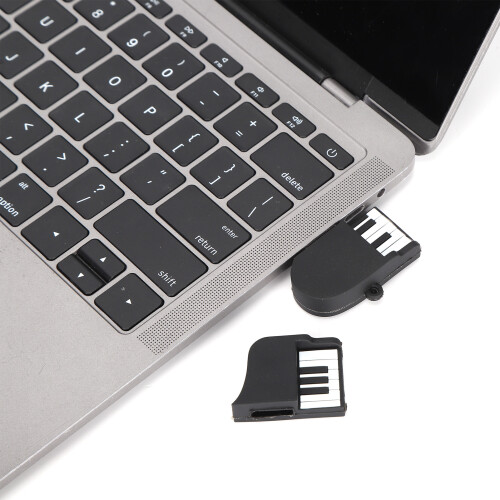 PianoShaped 32 GB USB 2.0 Penna USB grande nera 2