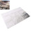 Schermo termico per cofano, spessore 0,2 in, 4,6 x 3,3 piedi, argento 16