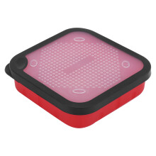 Bait Storage Box Convenient Easy Portable Heatproof Air Hole Durable Wearproof Bait Bucket170x170x45mm