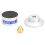 SP4533 Tampon isolant pour pied 45x33mm platine argentée 8
