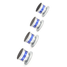 SP4533 Tampon isolant pour pied 45x33mm platine argentée