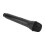 Microphone de décor réaliste noir 2,523,54,9 cm 8