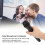 Microphone de décor réaliste noir 2,523,54,9 cm 4