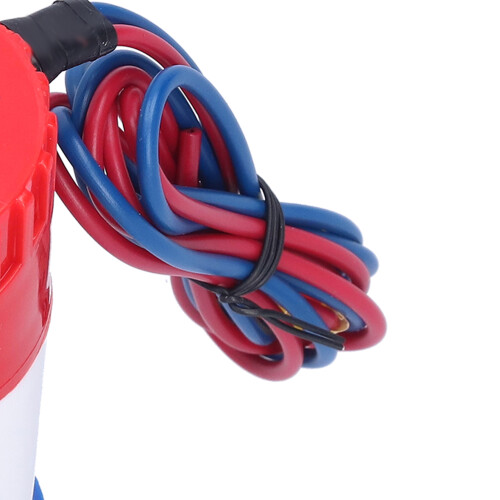 Pompe de cale en ABS 12V/24V 350-1100GPH, Sortie 19mm 2