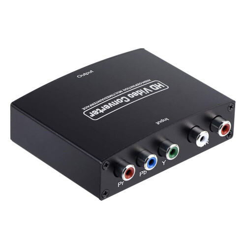 Convertisseur YPbPr vers HD 1080P,DC5V1A,8.8x7.5x2.5cm 2