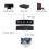 Convertisseur YPbPr vers HD 1080P,DC5V1A,8.8x7.5x2.5cm 6