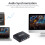 Convertisseur YPbPr vers HD 1080P,DC5V1A,8.8x7.5x2.5cm 5