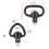 Lot de 4 boucles de sangle à dégagement rapide 1.25" noir robuste 3