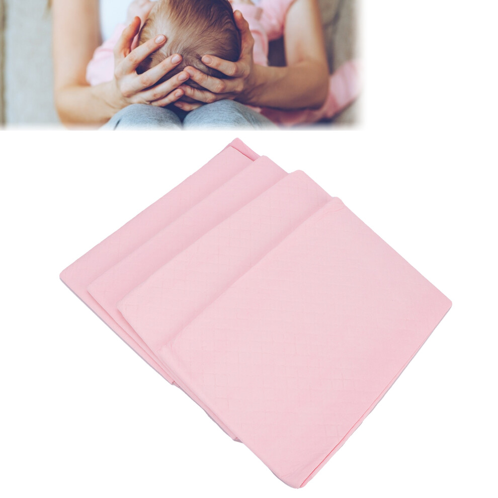4Pcs Heavy Absorbency Underpads Disposable Breathable Soft Bed Pads for Adults Pregnant Woman