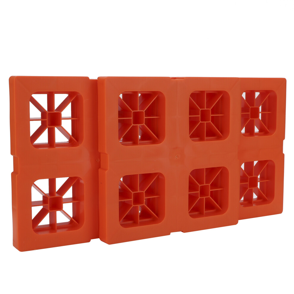 5Pcs Leveling Blocks Kit Interlocking Lift Antislip Pads With Strap For Rv Campers Trailer 4131322492122