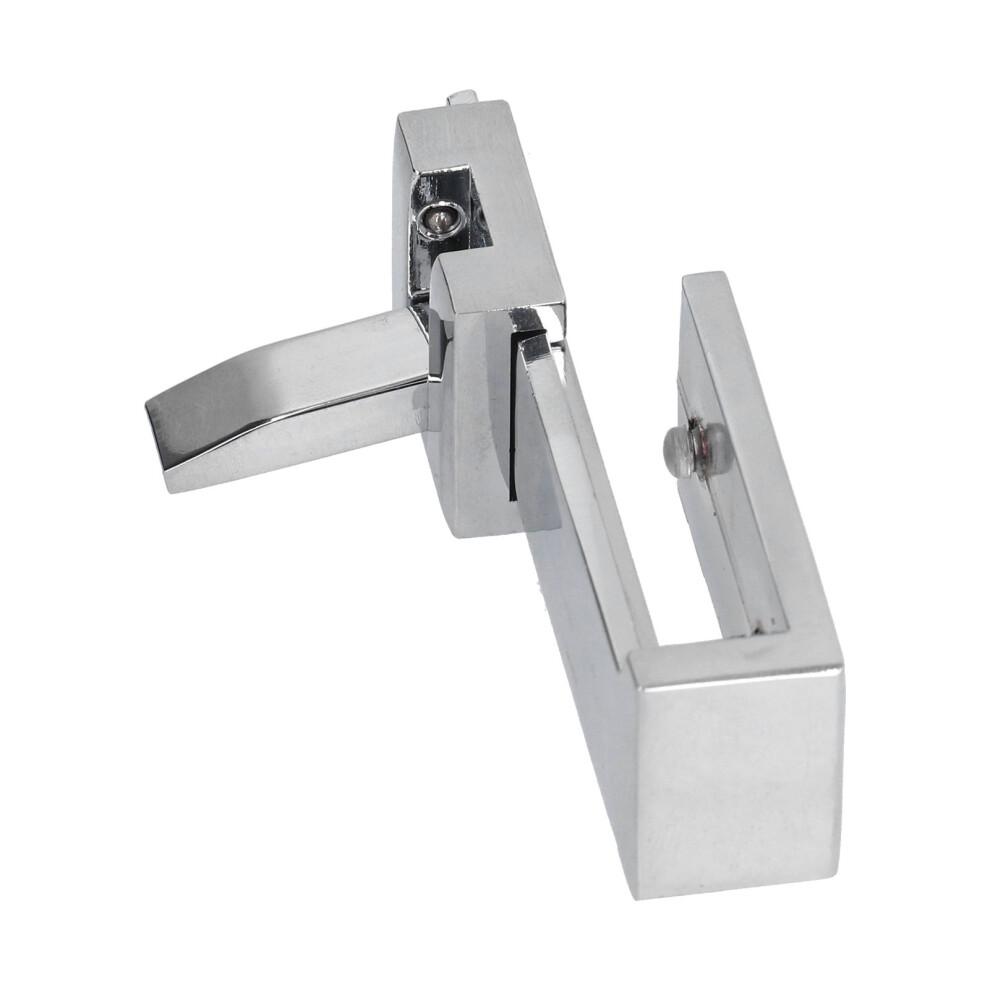 Ushaped Glass Door Lock Latch Lock Hower Room Sliding Gate Limiting Device For Bathroom Door Hardware 7891322492504