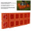 5pcs Leveling Blocks Kit Interlocking Lift AntiSlip Pads with Strap for RV Campers Trailer 3