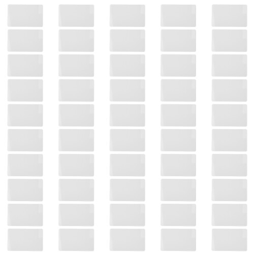50 pezzi NFC 215 schede vuote copiabili 1K CR80 Bianco 1