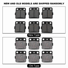 Lot de 6 plaquettes de frein à disque pour Honda TRX400EX/TRX400X 1999-2014 – ensemble de freins avant+arrière