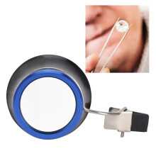Loupe clip-on pour lunettes 20, aluminium, 644cm
